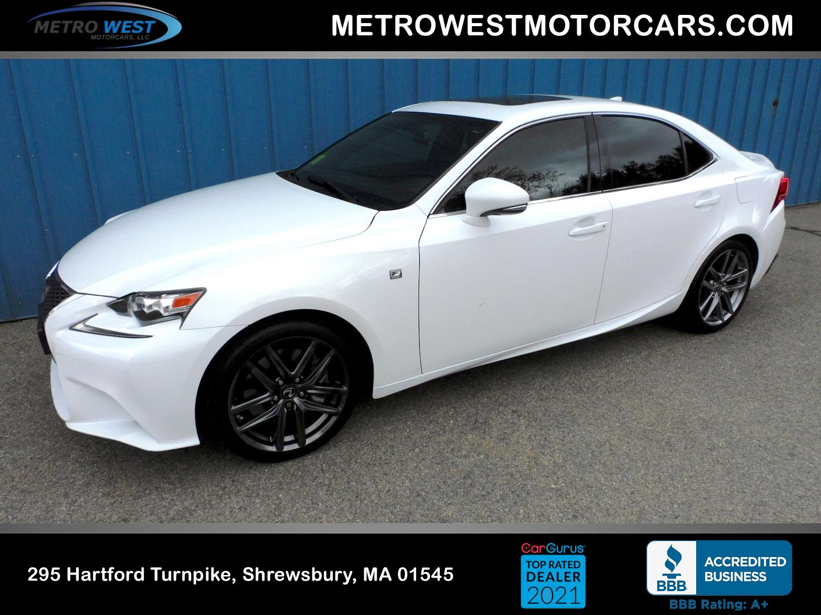 Used 2015 Lexus Is 350 4dr Sdn AWD For Sale 21 800 Metro West