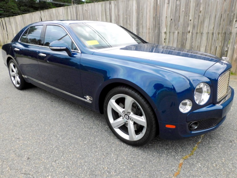 Used 2016 Bentley Mulsanne Speed Used 2016 Bentley Mulsanne Speed for sale  at Metro West Motorcars LLC in Shrewsbury MA 7