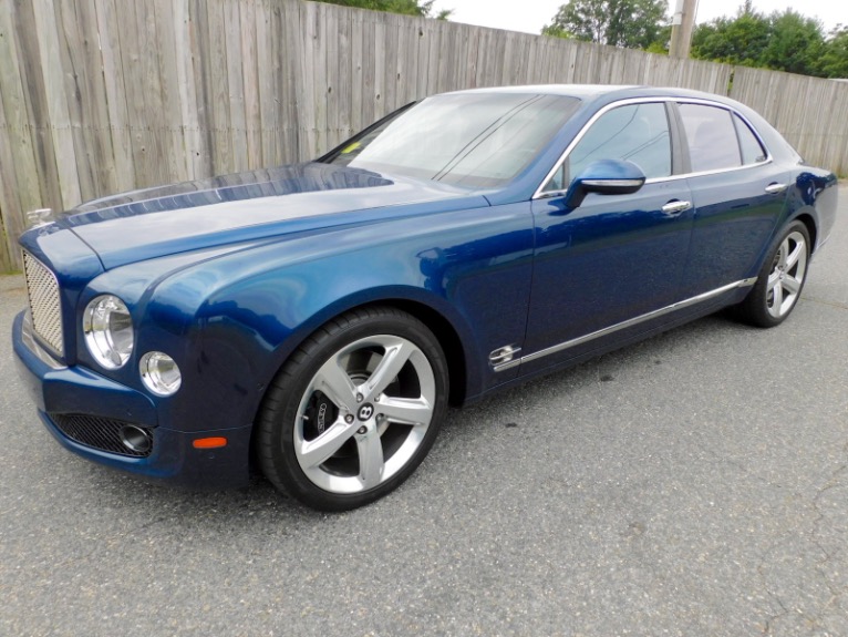 Used 2016 Bentley Mulsanne Speed Used 2016 Bentley Mulsanne Speed for sale  at Metro West Motorcars LLC in Shrewsbury MA 1