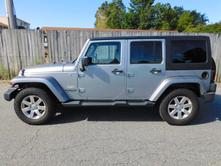 Used 2013 Jeep Wrangler Unlimited Sahara 4WD Used 2013 Jeep Wrangler Unlimited Sahara 4WD for sale  at Metro West Motorcars LLC in Shrewsbury MA 2