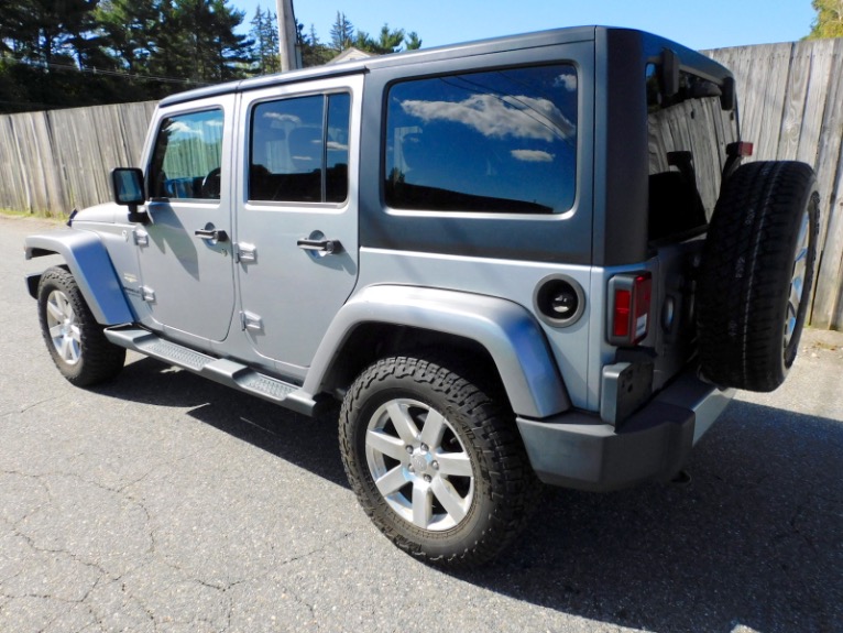 Used 2013 Jeep Wrangler Unlimited Sahara 4WD Used 2013 Jeep Wrangler Unlimited Sahara 4WD for sale  at Metro West Motorcars LLC in Shrewsbury MA 3