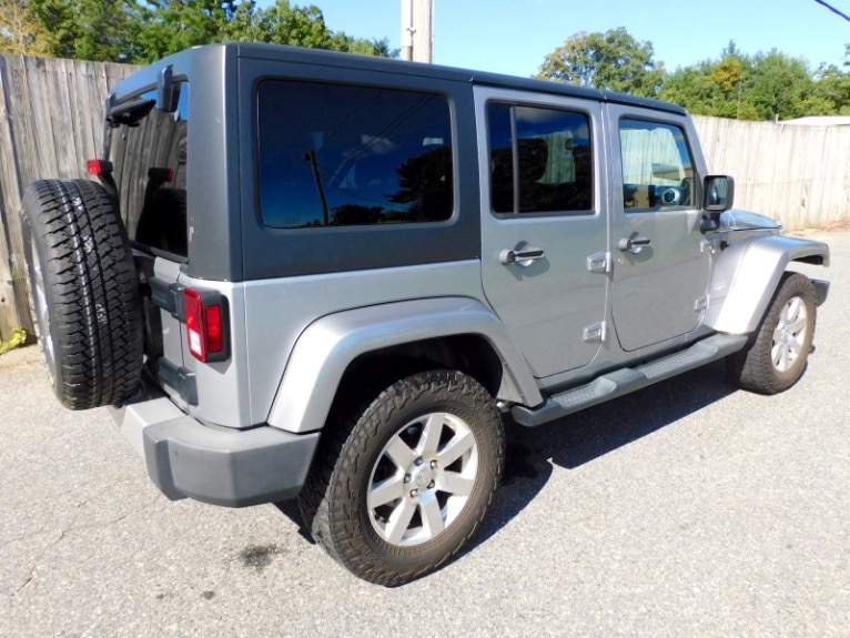 Used 2013 Jeep Wrangler Unlimited Sahara 4WD Used 2013 Jeep Wrangler Unlimited Sahara 4WD for sale  at Metro West Motorcars LLC in Shrewsbury MA 5