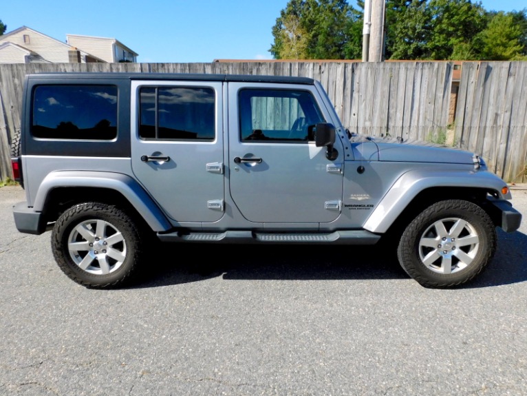 Used 2013 Jeep Wrangler Unlimited Sahara 4WD Used 2013 Jeep Wrangler Unlimited Sahara 4WD for sale  at Metro West Motorcars LLC in Shrewsbury MA 6