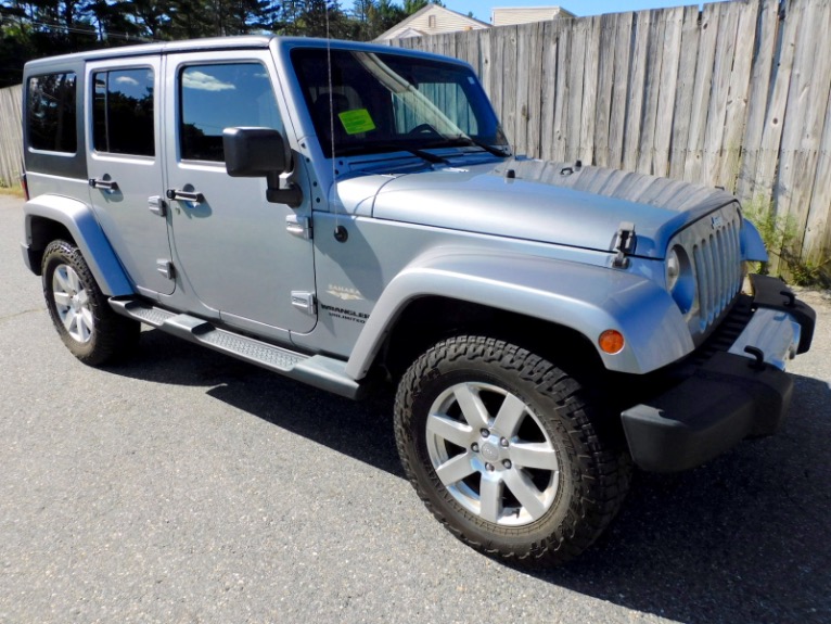 Used 2013 Jeep Wrangler Unlimited Sahara 4WD Used 2013 Jeep Wrangler Unlimited Sahara 4WD for sale  at Metro West Motorcars LLC in Shrewsbury MA 7