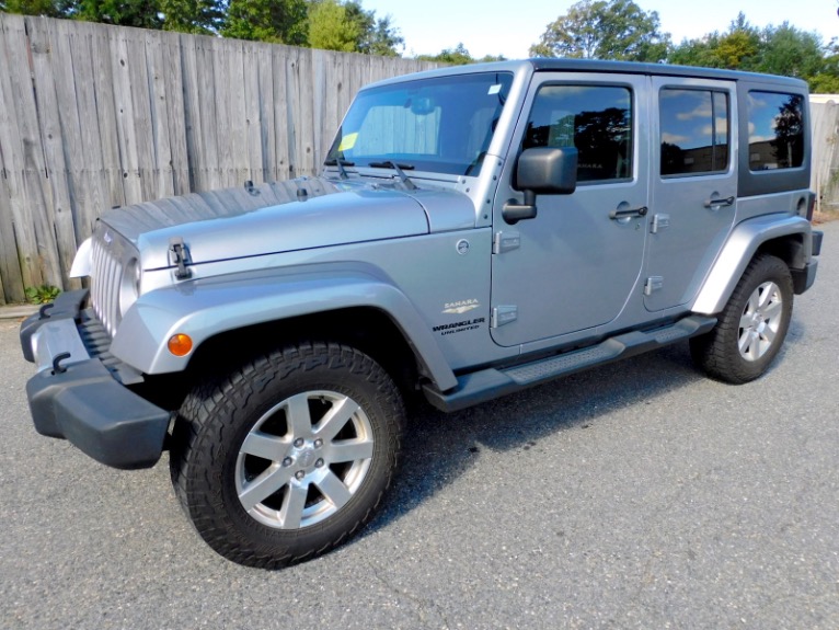 Used 2013 Jeep Wrangler Unlimited Sahara 4WD Used 2013 Jeep Wrangler Unlimited Sahara 4WD for sale  at Metro West Motorcars LLC in Shrewsbury MA 1