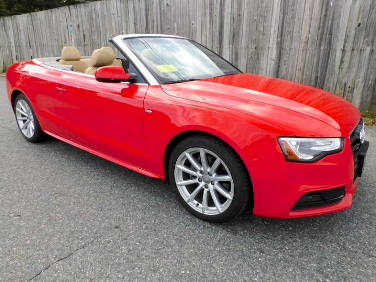 Used 2016 Audi A5 Cabriolet Premium Quattro Used 2016 Audi A5 Cabriolet Premium Quattro for sale  at Metro West Motorcars LLC in Shrewsbury MA 13