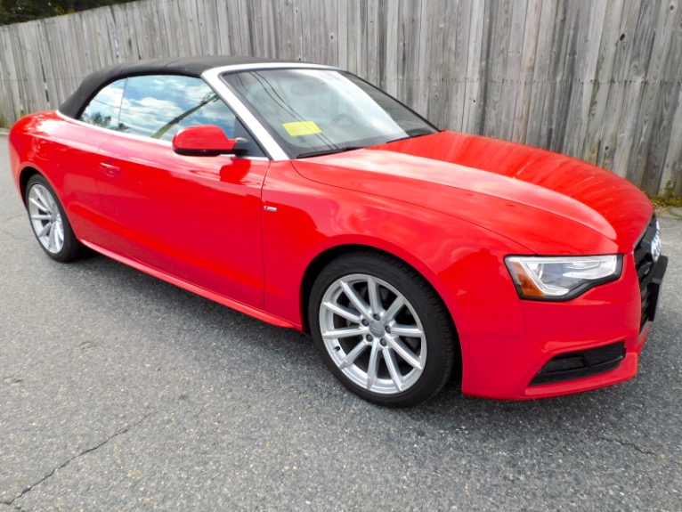 Used 2016 Audi A5 Cabriolet Premium Quattro Used 2016 Audi A5 Cabriolet Premium Quattro for sale  at Metro West Motorcars LLC in Shrewsbury MA 14