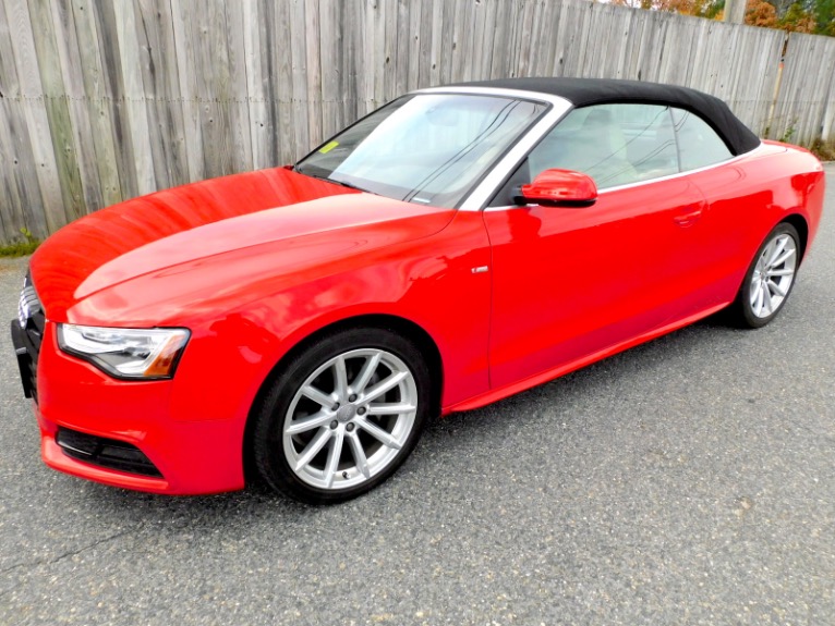 Used 2016 Audi A5 Cabriolet Premium Quattro Used 2016 Audi A5 Cabriolet Premium Quattro for sale  at Metro West Motorcars LLC in Shrewsbury MA 2