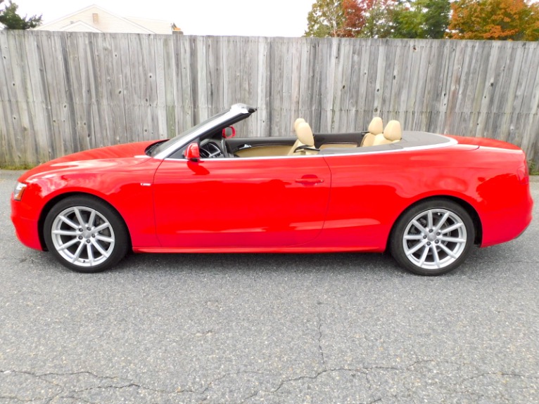 Used 2016 Audi A5 Cabriolet Premium Quattro Used 2016 Audi A5 Cabriolet Premium Quattro for sale  at Metro West Motorcars LLC in Shrewsbury MA 3