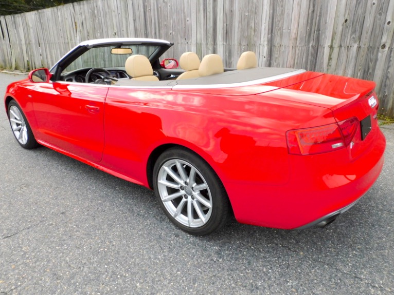 Used 2016 Audi A5 Cabriolet Premium Quattro Used 2016 Audi A5 Cabriolet Premium Quattro for sale  at Metro West Motorcars LLC in Shrewsbury MA 5