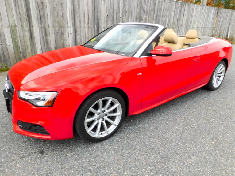 Used 2016 Audi A5 Cabriolet Premium Quattro Used 2016 Audi A5 Cabriolet Premium Quattro for sale  at Metro West Motorcars LLC in Shrewsbury MA 1