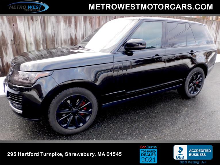 Used 2016 Land Rover Range Rover Diesel HSE For Sale ($48,800) | Metro ...