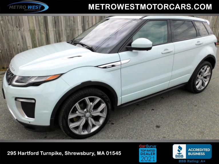 Used 2016 Land Rover Range Rover Evoque Autobiography Used 2016 Land Rover Range Rover Evoque Autobiography for sale  at Metro West Motorcars LLC in Shrewsbury MA 1