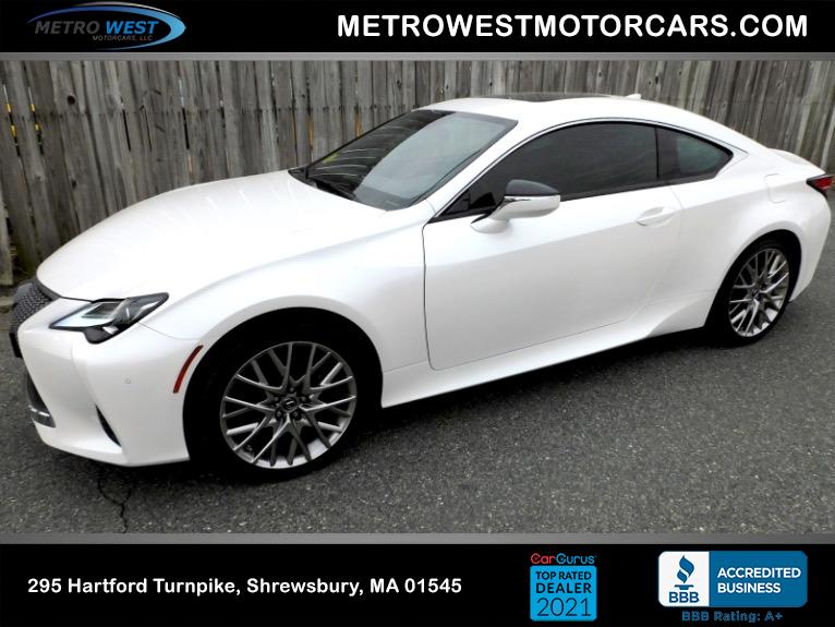 Used 2019 Lexus Rc RC 300 AWD Used 2019 Lexus Rc RC 300 AWD for sale  at Metro West Motorcars LLC in Shrewsbury MA 1