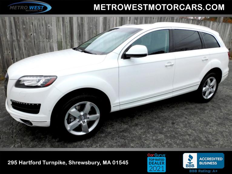 Used 2015 Audi Q7 3.0T Premium Quattro For Sale ($21,800) | Metro West ...