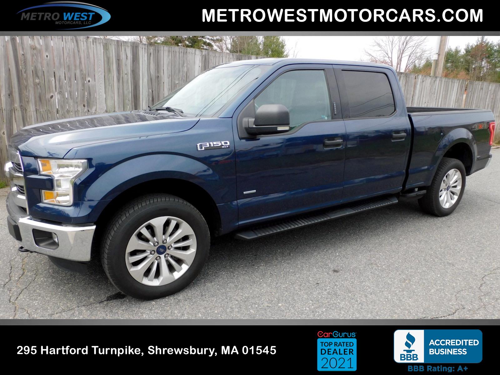 Used 2015 Ford F-150 4WD SuperCrew 157' XLT For Sale ($29,800) | Metro ...