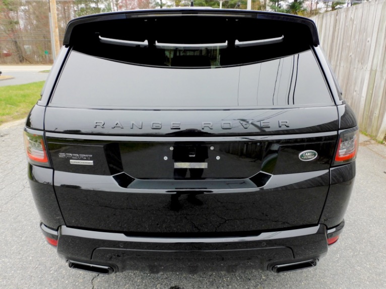 Used 2019 Land Rover Range Rover Sport V8 Supercharged Dynamic Used 2019 Land Rover Range Rover Sport V8 Supercharged Dynamic for sale  at Metro West Motorcars LLC in Shrewsbury MA 4