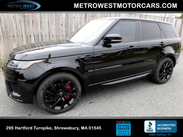 Used 2019 Land Rover Range Rover Sport V8 Supercharged Dynamic Used 2019 Land Rover Range Rover Sport V8 Supercharged Dynamic for sale  at Metro West Motorcars LLC in Shrewsbury MA 1