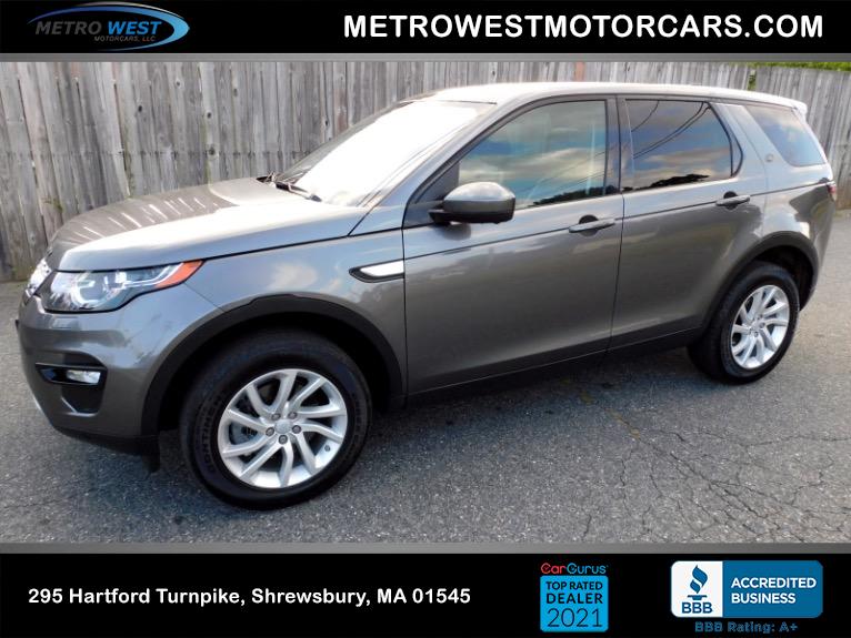 Used 2017 Land Rover Discovery Sport HSE Used 2017 Land Rover Discovery Sport HSE for sale  at Metro West Motorcars LLC in Shrewsbury MA 1