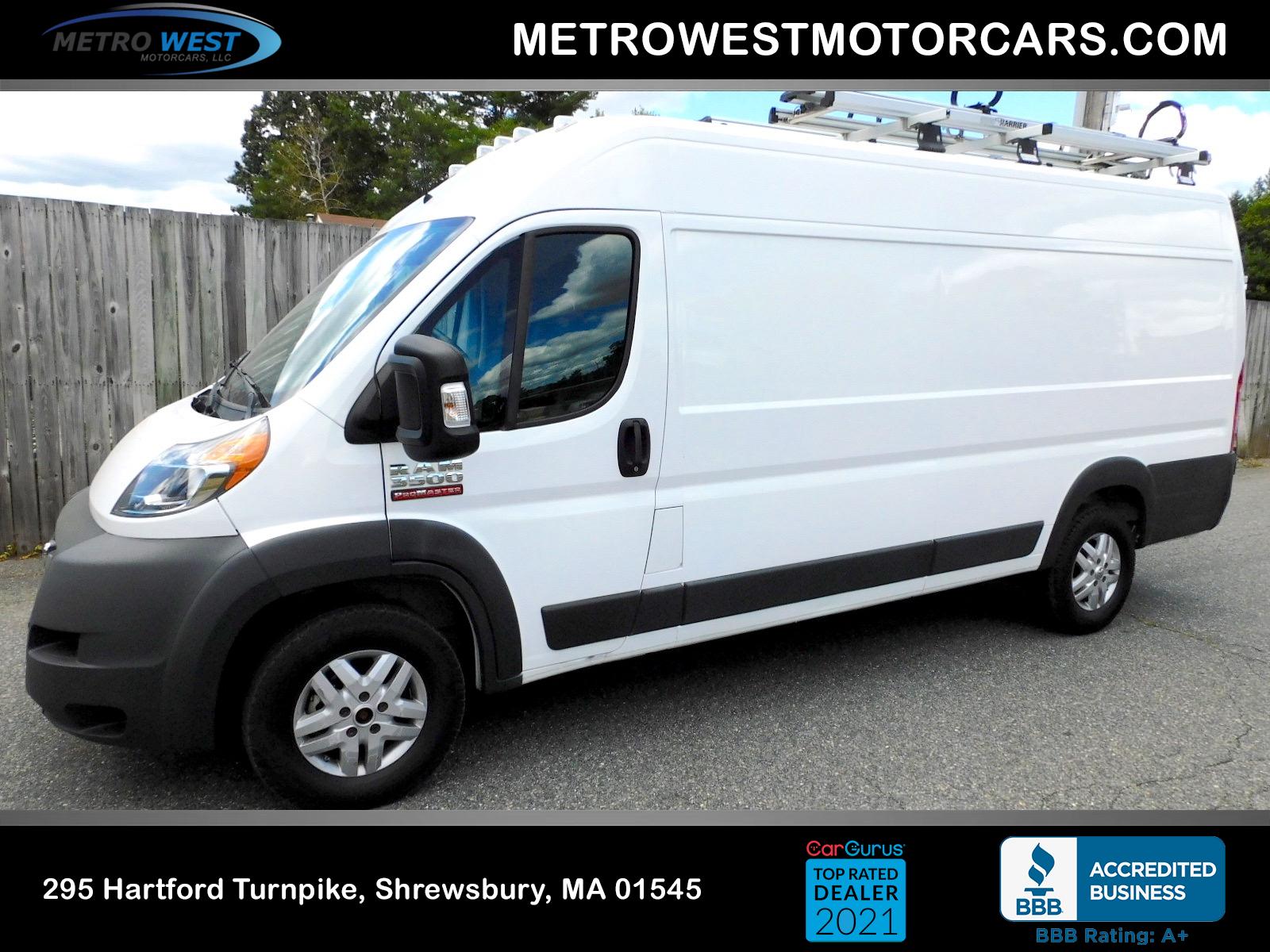 Used 2017 Ram Promaster Cargo Van 3500 High Roof 159