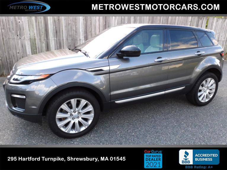 Used 2019 Land Rover Range Rover Evoque HSE Used 2019 Land Rover Range Rover Evoque HSE for sale  at Metro West Motorcars LLC in Shrewsbury MA 1