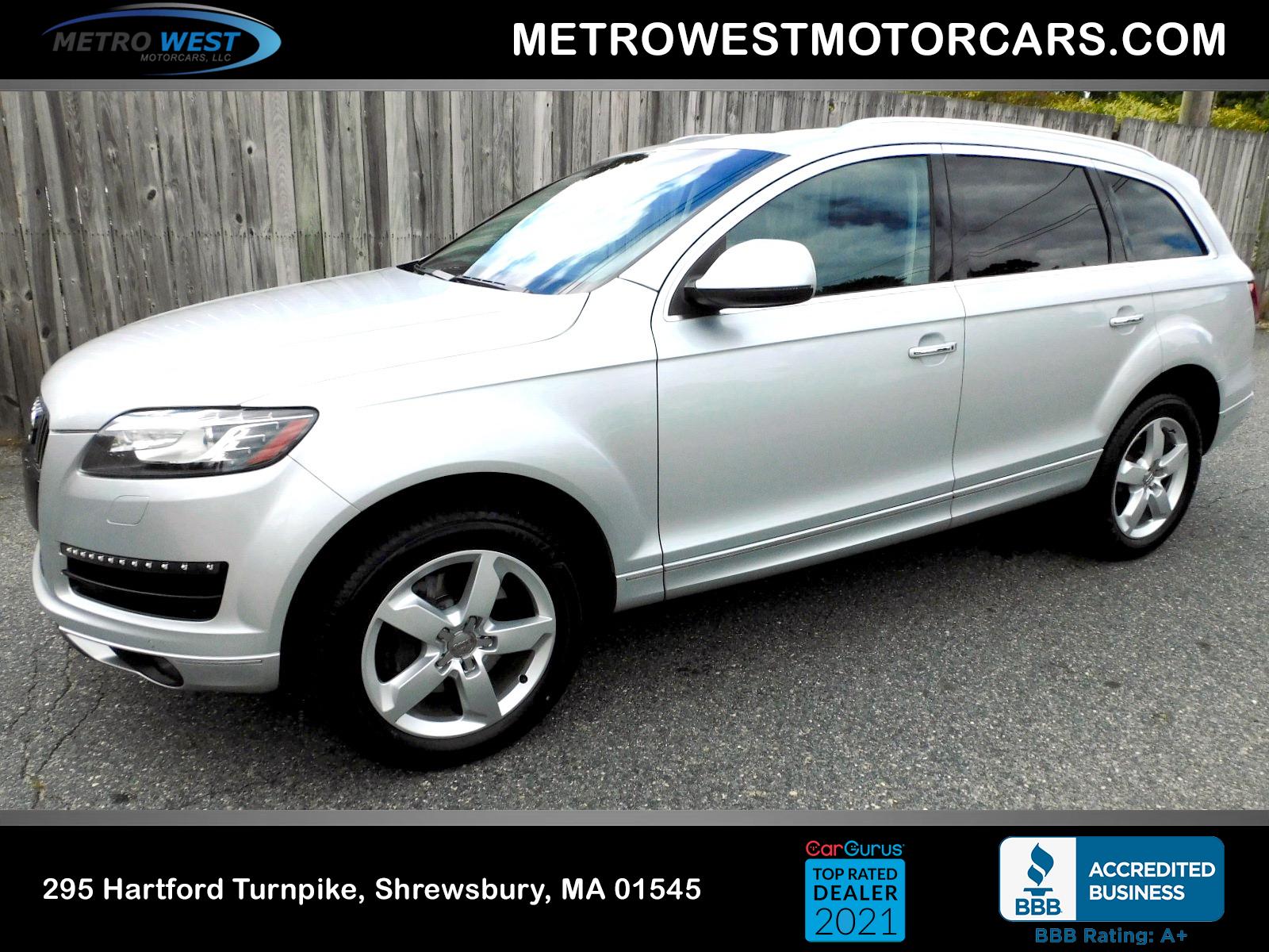 Used 2015 Audi Q7 3.0T Premium Plus Quattro For Sale ($16,800) | Metro ...