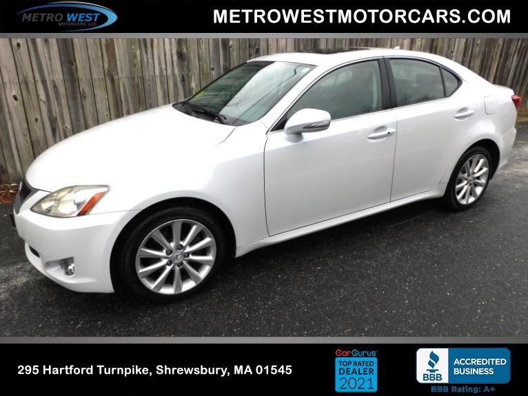 Used 2009 Lexus Is 250 AWD Used 2009 Lexus Is 250 AWD for sale  at Metro West Motorcars LLC in Shrewsbury MA 1