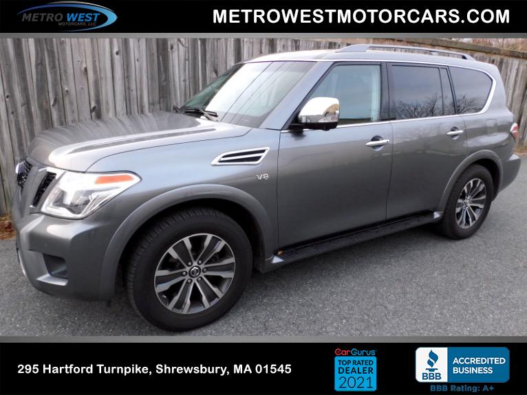 Used 2017 Nissan Armada SL 4x4 Used 2017 Nissan Armada SL 4x4 for sale  at Metro West Motorcars LLC in Shrewsbury MA 1