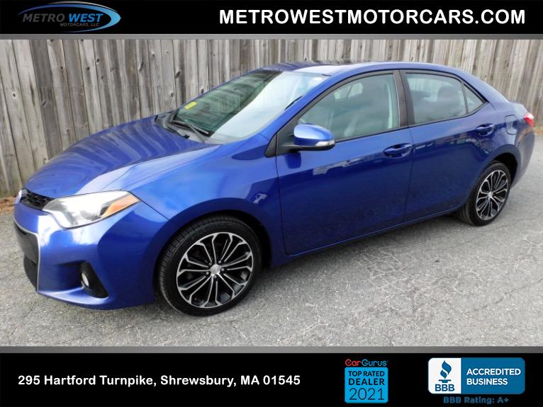 Used 2014 Toyota Corolla S Plus For Sale ($9,900) | Metro West ...