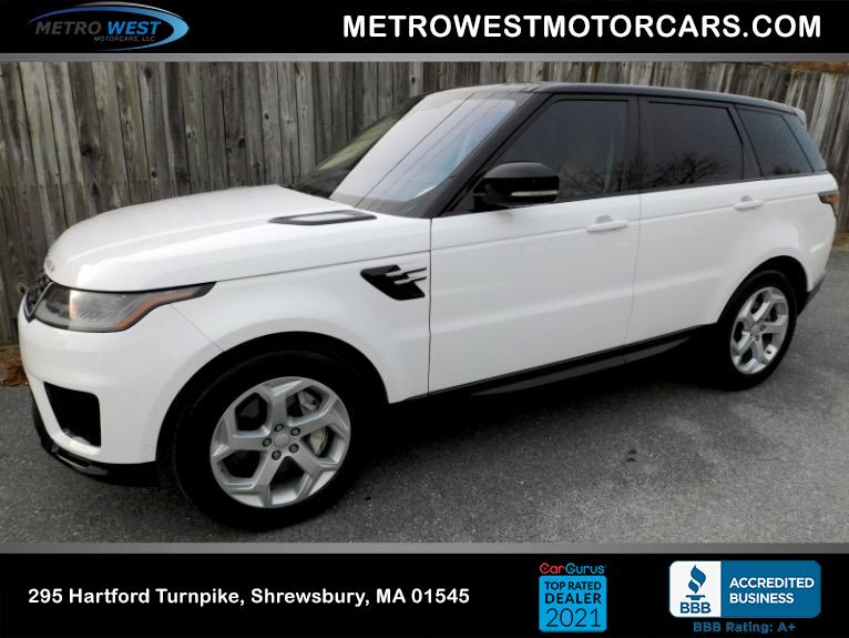 Used 2018 Land Rover Range Rover Sport V6 Supercharged HSE Used 2018 Land Rover Range Rover Sport V6 Supercharged HSE for sale  at Metro West Motorcars LLC in Shrewsbury MA 1