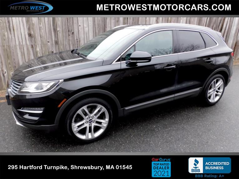 Used 2015 Lincoln Mkc Reserve AWD Used 2015 Lincoln Mkc Reserve AWD for sale  at Metro West Motorcars LLC in Shrewsbury MA 1