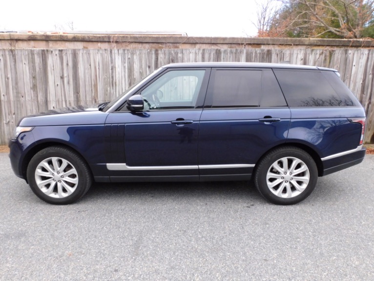 Used 2017 Land Rover Range Rover V6 Supercharged HSE Used 2017 Land Rover Range Rover V6 Supercharged HSE for sale  at Metro West Motorcars LLC in Shrewsbury MA 2