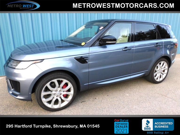 Used 2019 Land Rover Range Rover Sport HSE Dynamic Used 2019 Land Rover Range Rover Sport HSE Dynamic for sale  at Metro West Motorcars LLC in Shrewsbury MA 1