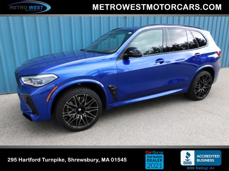 Used 2021 BMW X5 m Sports Activity Vehicle Used 2021 BMW X5 m Sports Activity Vehicle for sale  at Metro West Motorcars LLC in Shrewsbury MA 1