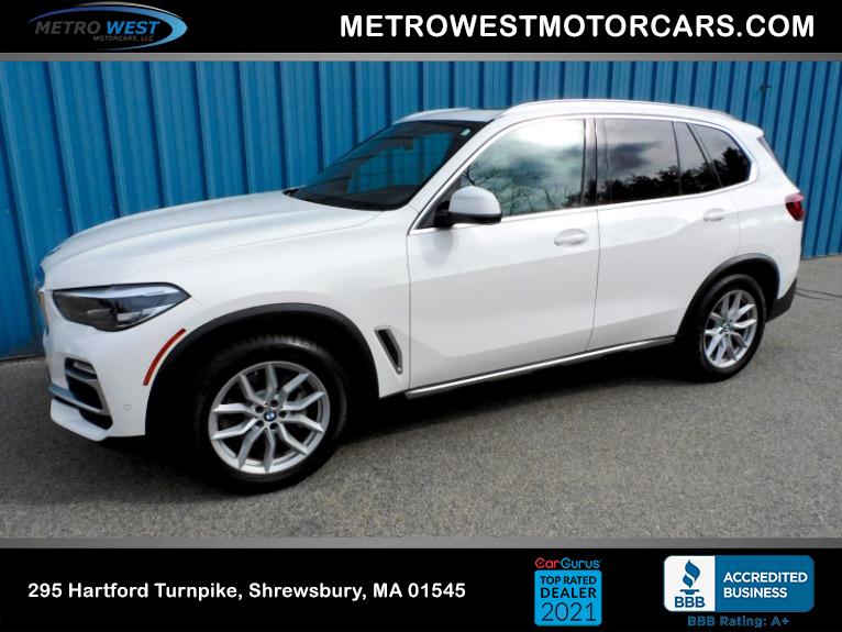 Used 2020 BMW X5 xDrive40i Sports Activity Vehicle Used 2020 BMW X5 xDrive40i Sports Activity Vehicle for sale  at Metro West Motorcars LLC in Shrewsbury MA 1