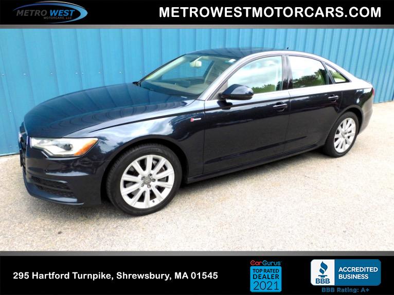 Used 2012 Audi A6 3.0T Prestige Quattro Used 2012 Audi A6 3.0T Prestige Quattro for sale  at Metro West Motorcars LLC in Shrewsbury MA 1