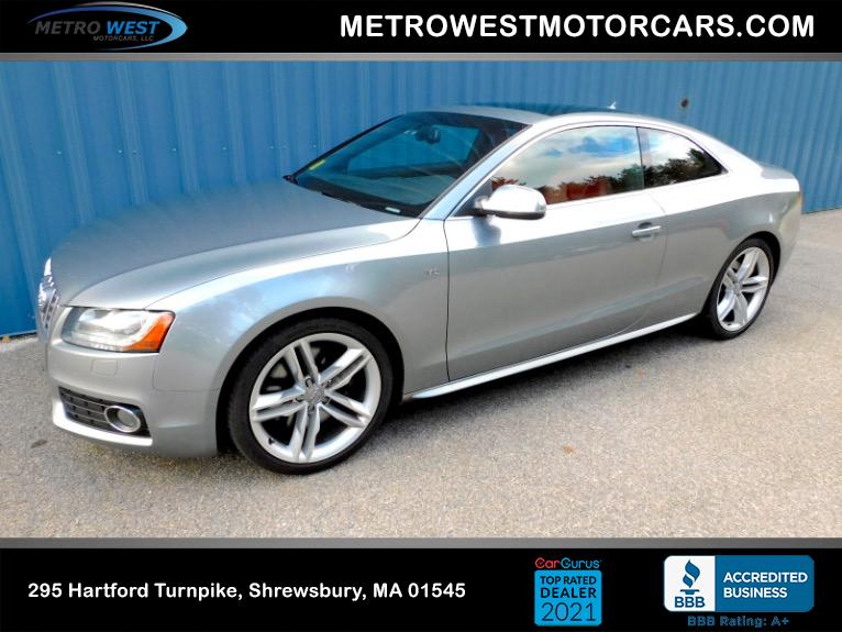 Used 2010 Audi S5 Prestige Used 2010 Audi S5 Prestige for sale  at Metro West Motorcars LLC in Shrewsbury MA 1