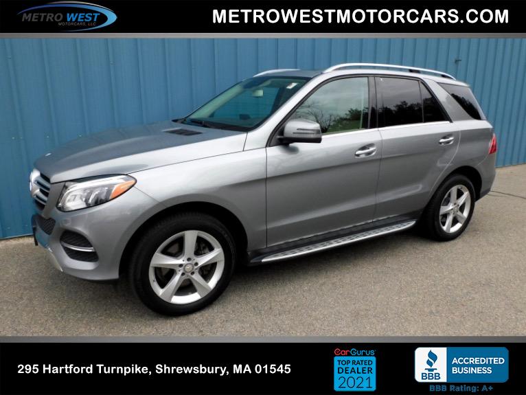 Used 2016 Mercedes-Benz Gle GLE350 4MATIC Used 2016 Mercedes-Benz Gle GLE350 4MATIC for sale  at Metro West Motorcars LLC in Shrewsbury MA 1