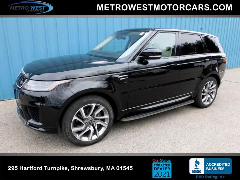 Used 2018 Land Rover Range Rover Sport V8 Supercharged Used 2018 Land Rover Range Rover Sport V8 Supercharged for sale  at Metro West Motorcars LLC in Shrewsbury MA 1