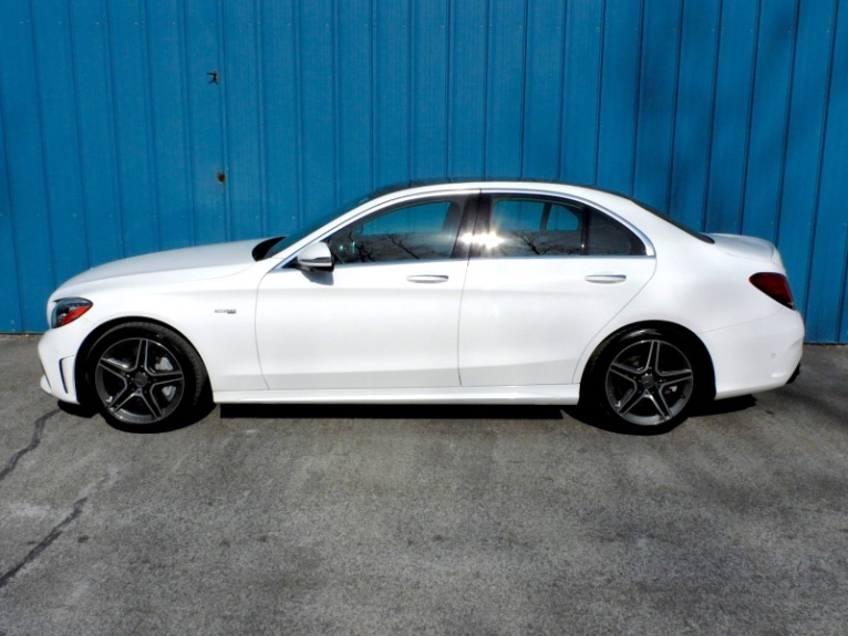 Used 2020 Mercedes-Benz C-class AMG C 43 4MATIC Sedan Used 2020 Mercedes-Benz C-class AMG C 43 4MATIC Sedan for sale  at Metro West Motorcars LLC in Shrewsbury MA 2