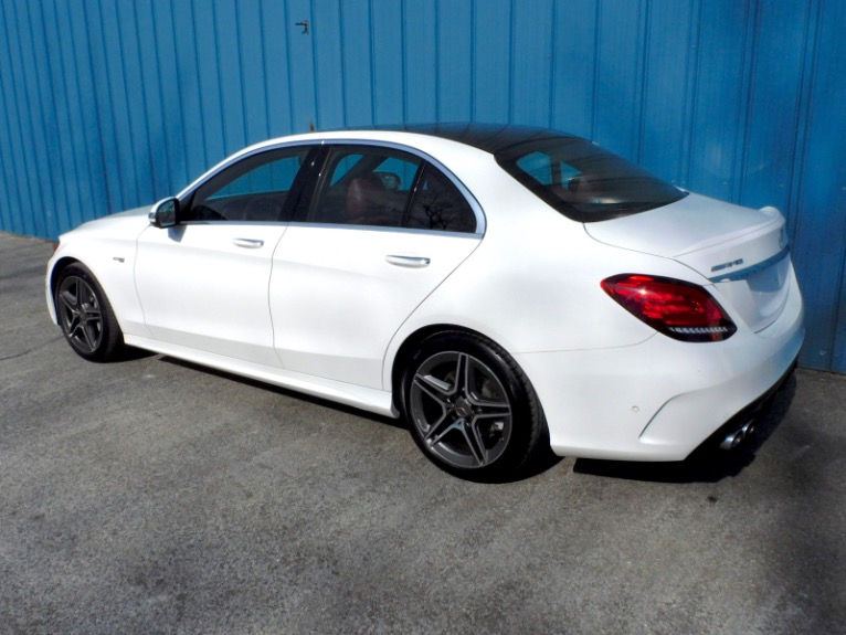 Used 2020 Mercedes-Benz C-class AMG C 43 4MATIC Sedan Used 2020 Mercedes-Benz C-class AMG C 43 4MATIC Sedan for sale  at Metro West Motorcars LLC in Shrewsbury MA 3