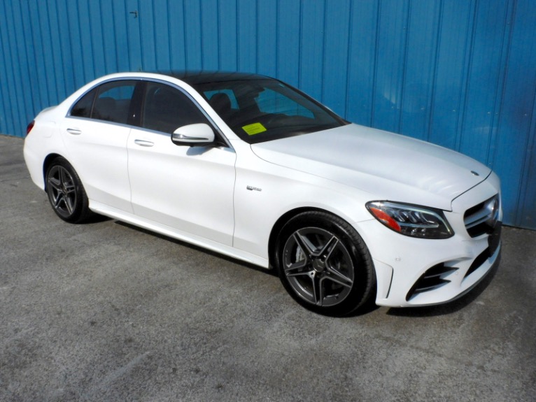 Used 2020 Mercedes-Benz C-class AMG C 43 4MATIC Sedan Used 2020 Mercedes-Benz C-class AMG C 43 4MATIC Sedan for sale  at Metro West Motorcars LLC in Shrewsbury MA 7