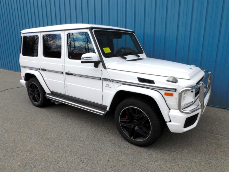 Used 2018 Mercedes-Benz G-class AMG G 63 4MATIC SUV Used 2018 Mercedes-Benz G-class AMG G 63 4MATIC SUV for sale  at Metro West Motorcars LLC in Shrewsbury MA 7