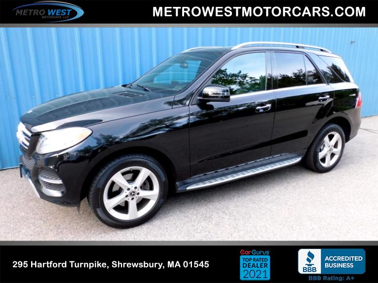 Used 2017 Mercedes-Benz Gle GLE 350 4MATIC SUV Used 2017 Mercedes-Benz Gle GLE 350 4MATIC SUV for sale  at Metro West Motorcars LLC in Shrewsbury MA 1