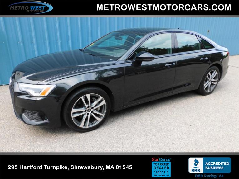 Used 2021 Audi A6 Premium Plus 45 TFSI quattro Used 2021 Audi A6 Premium Plus 45 TFSI quattro for sale  at Metro West Motorcars LLC in Shrewsbury MA 1