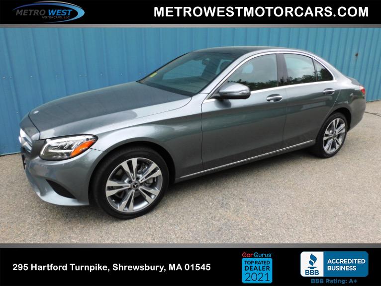 Used 2020 Mercedes-Benz C-class C 300 4MATIC Sedan Used 2020 Mercedes-Benz C-class C 300 4MATIC Sedan for sale  at Metro West Motorcars LLC in Shrewsbury MA 1