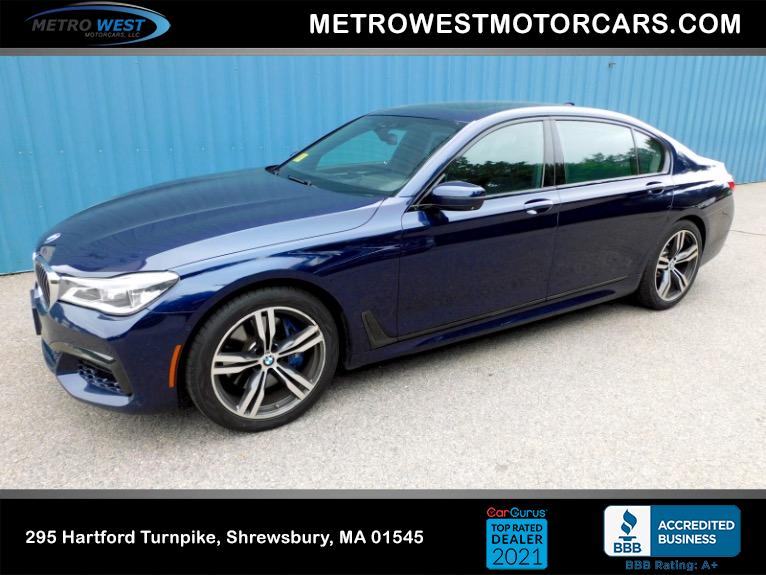 Used Used 2018 BMW 7 Series 750i xDrive for sale $25,800 at Metro West Motorcars LLC in Shrewsbury MA