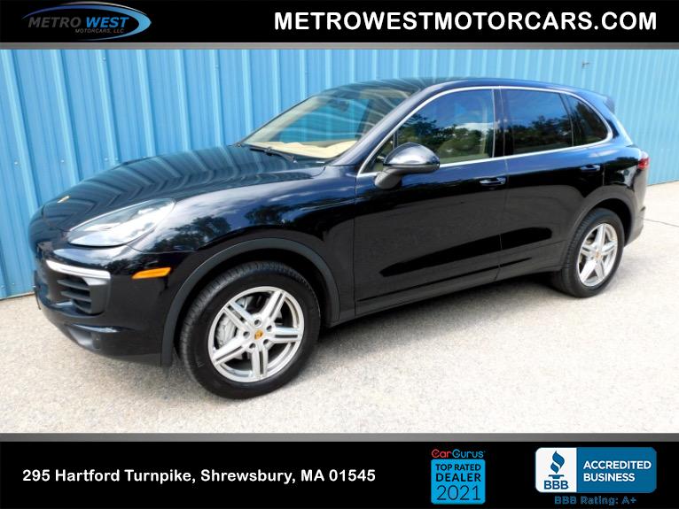 Used 2017 Porsche Cayenne S AWD Used 2017 Porsche Cayenne S AWD for sale  at Metro West Motorcars LLC in Shrewsbury MA 1