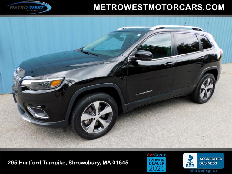 Used 2020 Jeep Cherokee Limited 4x4 Used 2020 Jeep Cherokee Limited 4x4 for sale  at Metro West Motorcars LLC in Shrewsbury MA 1