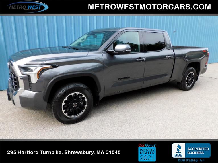 Used 2022 Toyota Tundra 4wd SR5 CrewMax 6.5'' Bed (Natl) Used 2022 Toyota Tundra 4wd SR5 CrewMax 6.5'' Bed (Natl) for sale  at Metro West Motorcars LLC in Shrewsbury MA 1